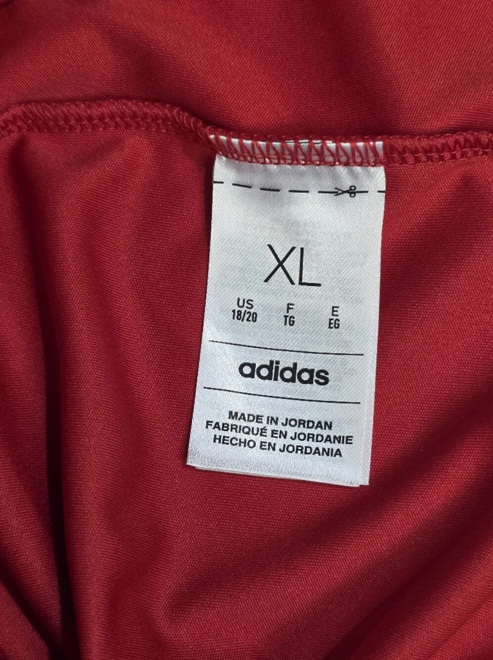 adidas Aeroready Performance Youth Size XL (18/20) Short-Sleeve Logo Tee